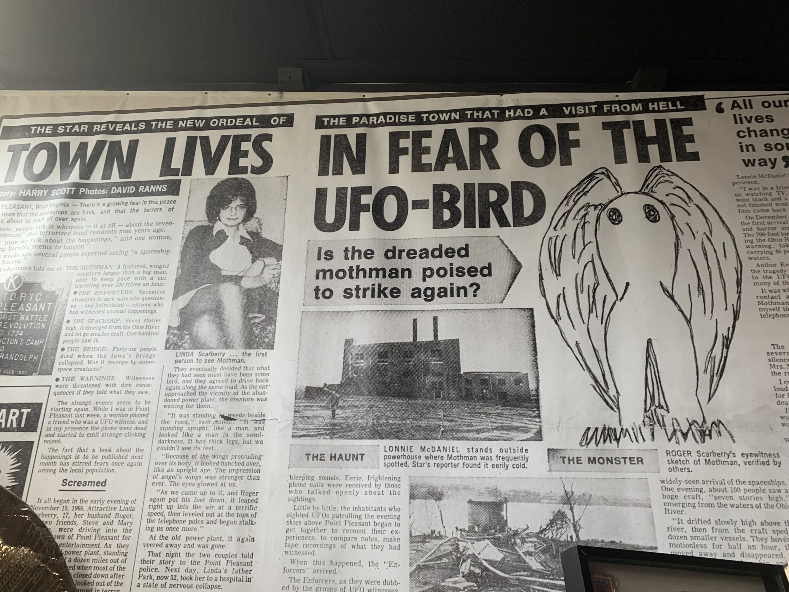 Mothman Newspaper
