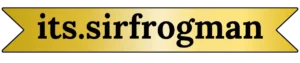 its.sirfrogman - nameplate