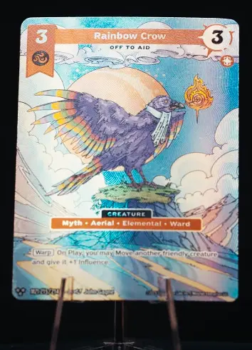 Rainbow Crow Alt Art