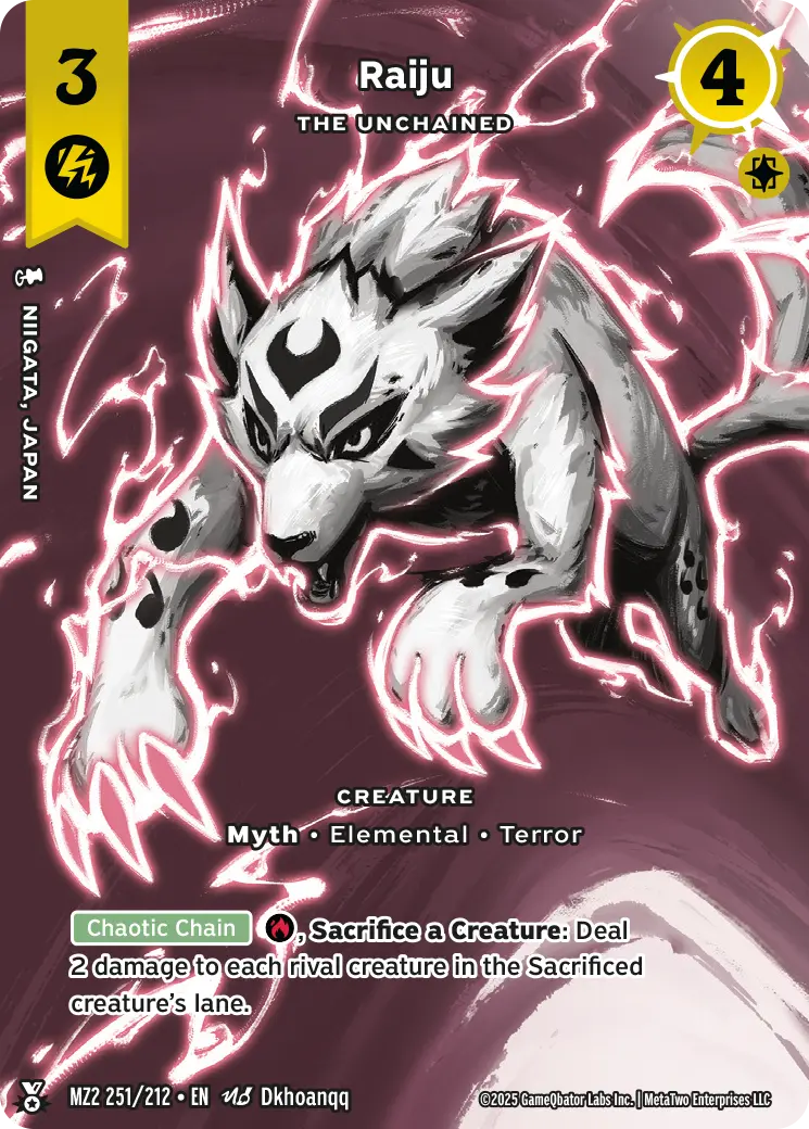 MZ2 251 Raiju TheUnchained 1