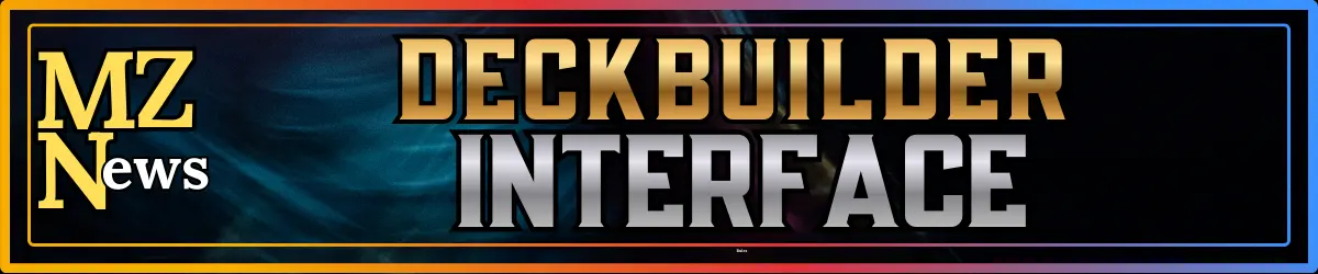 Deckbuilder Interface
