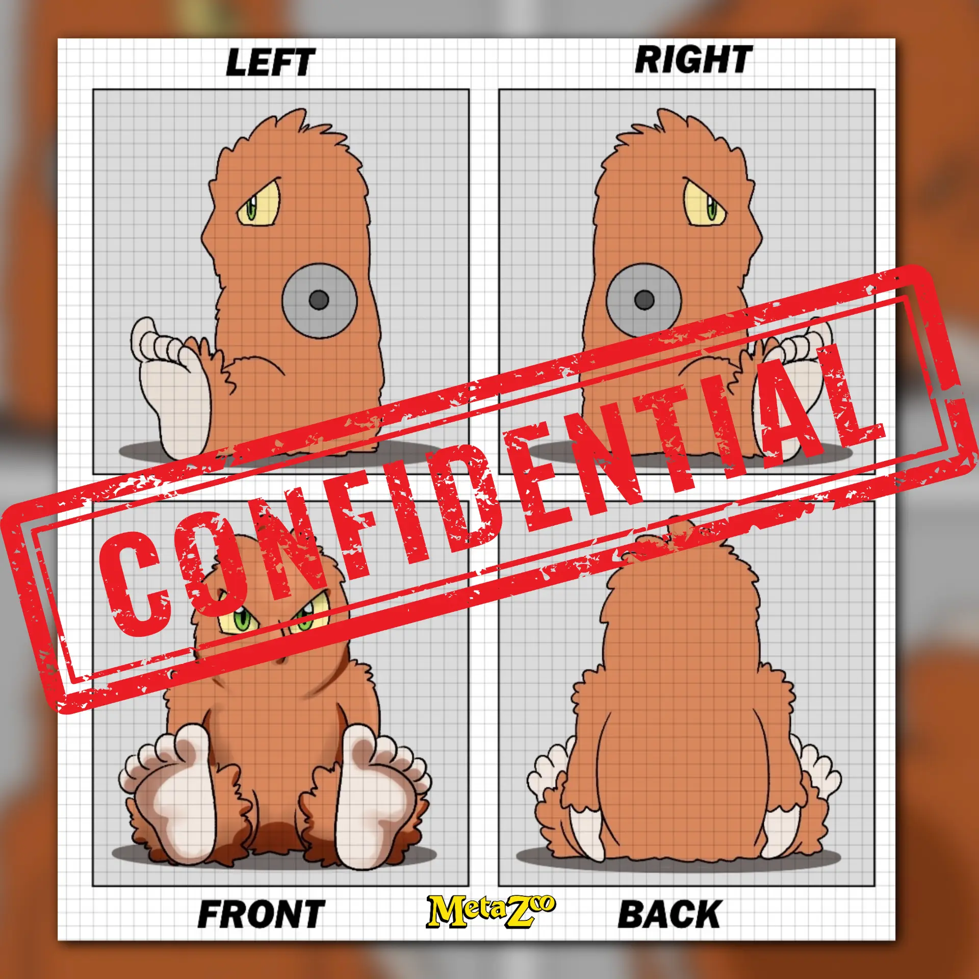 Bigfoot Plush Spoiler