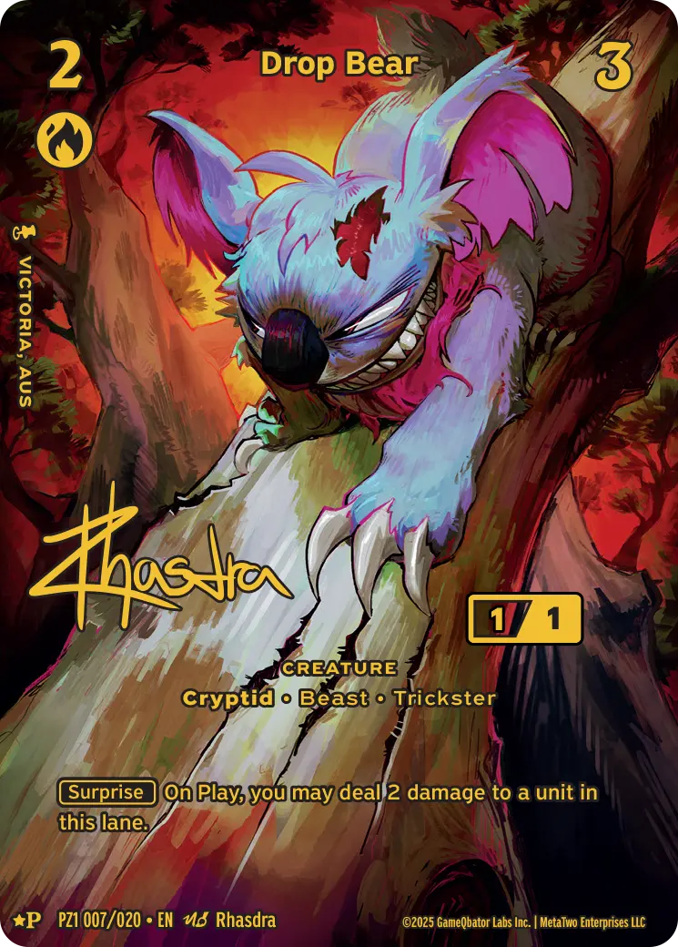 PZ1 007 T10 DropBear