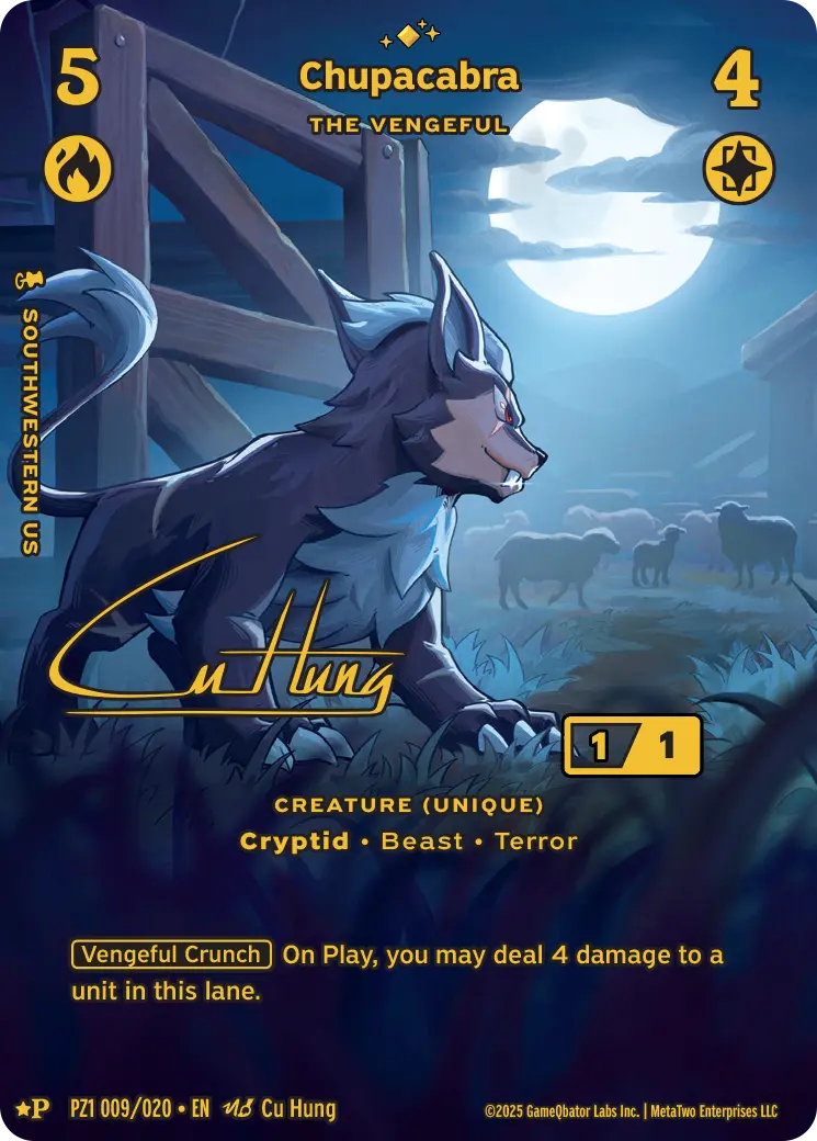 PZ1 009 T10 Chupacabra TheVengeful